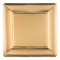 Smarty Had A Party 13" Gold Square Edge Beaded Disposable Paper Charger Plates (120 Plates), 120PK 2690-SG-CASE - alternate 8